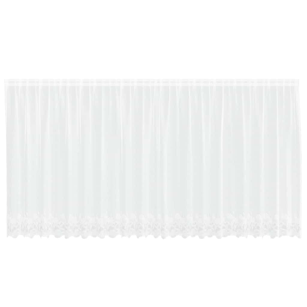 Curtains with Curtains White 500x160cm Polyester