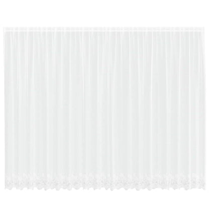 Curtains with Curtains White 500x245cm Polyester