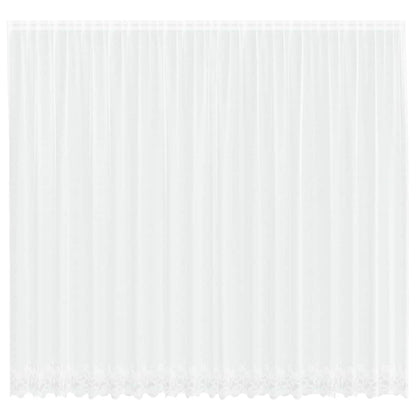 Curtains with Curtains White 500x300cm Polyester