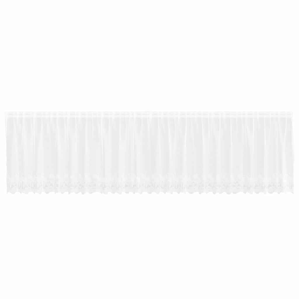 Curtains with Curtains White 600x120cm Polyester