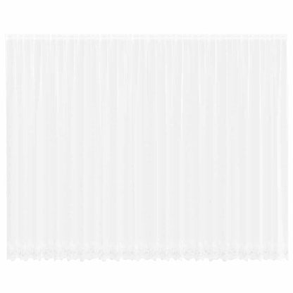 Curtains with Curtains White 600x260cm Polyester