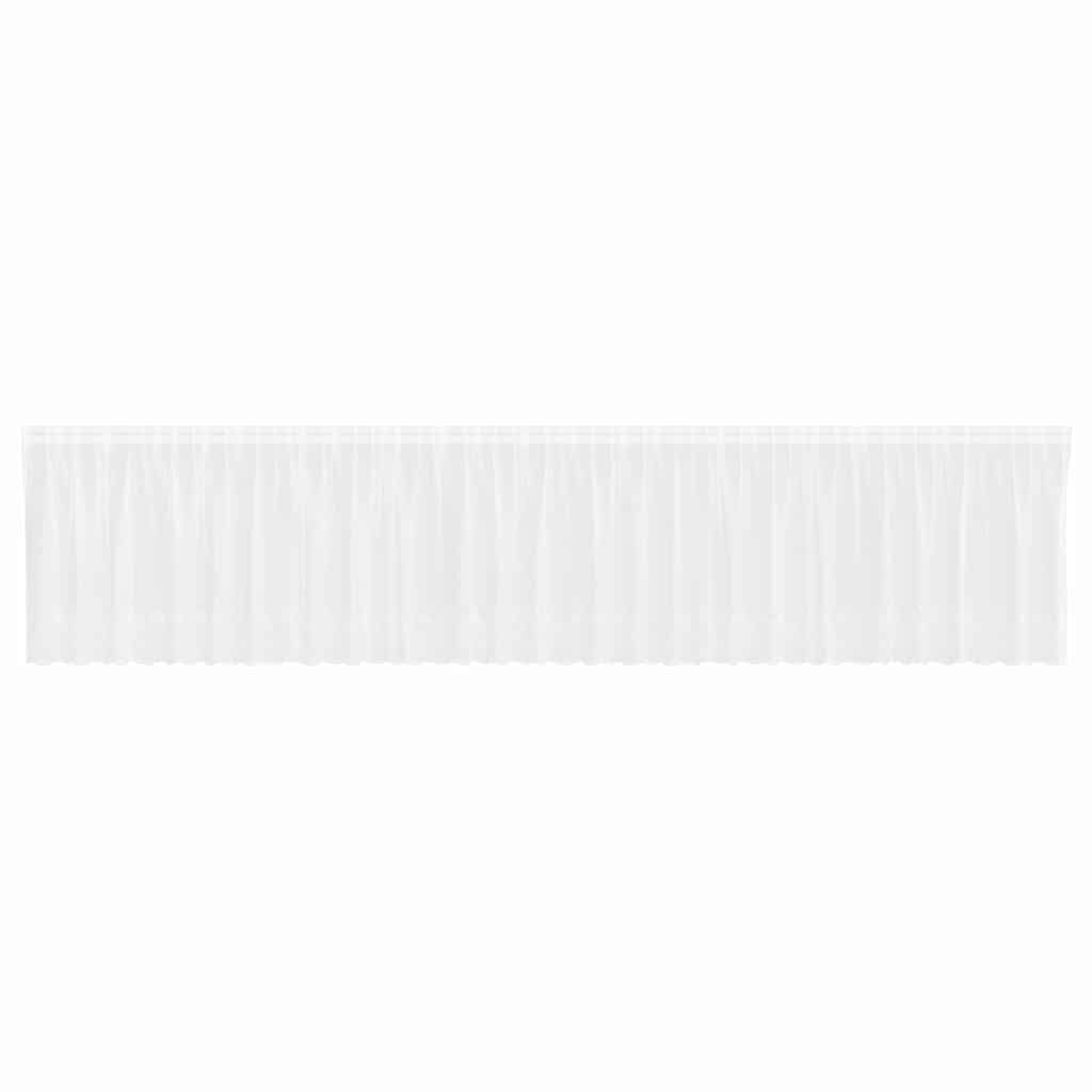 Curtains with Curtains White 750x160cm Polyester