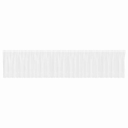 Curtains with Curtains White 750x160cm Polyester