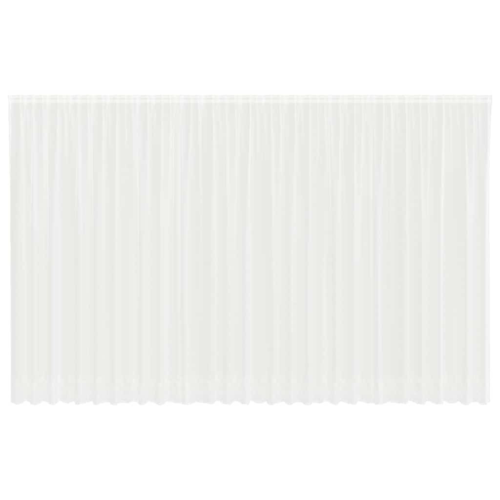 Curtains with Curtains White 750x300cm Polyester