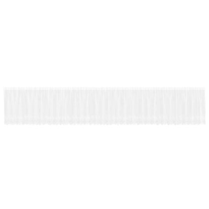 Curtains with Curtains White 900x120cm Polyester