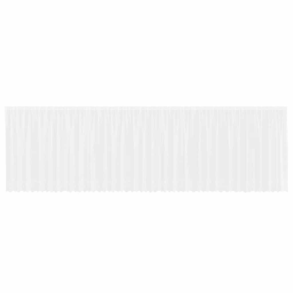 Curtains with Curtains White 900x160cm Polyester