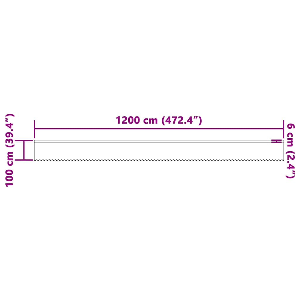 Curtains with Curtains White 1200x100cm Polyester