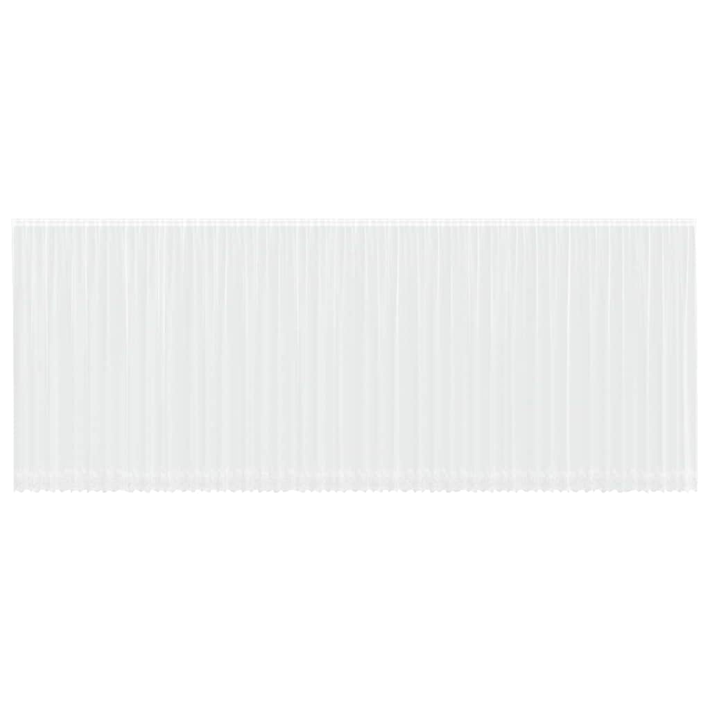 Curtains with Curtains White 1200x300cm Polyester