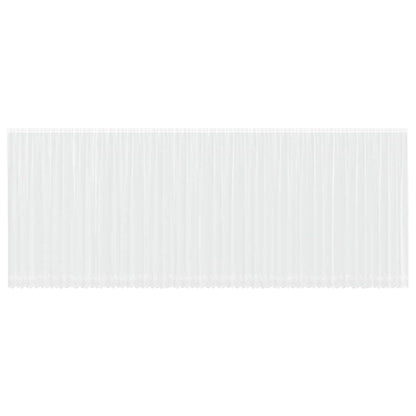 Curtains with Curtains White 1200x300cm Polyester