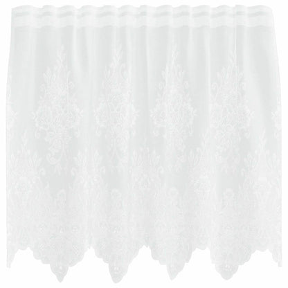 Curtains with Curtains White 150x100cm Polyester