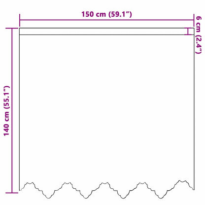 Curtains with Curtains White 150x140cm Polyester