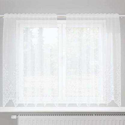 Curtains with Curtains White 150x180cm Polyester