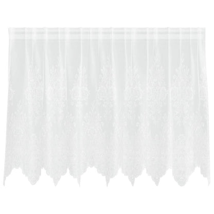 Curtains with Curtains White 200x100cm Polyester