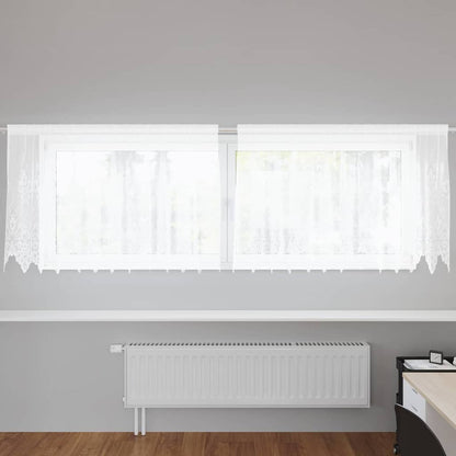 Curtains with Curtains White 300x120cm Polyester