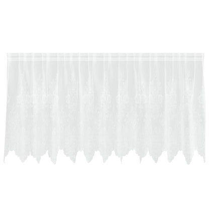 Curtains with Curtains White 300x120cm Polyester