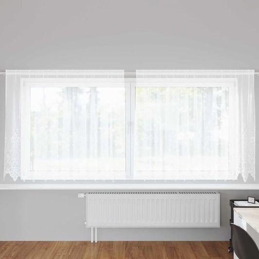 Curtains with Curtains White 300x160cm Polyester