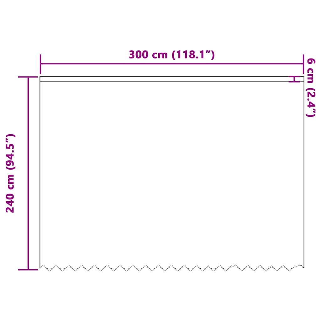 Curtains with Curtains White 300x240cm Polyester