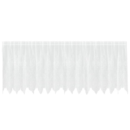Curtains with Curtains White 400x120cm Polyester