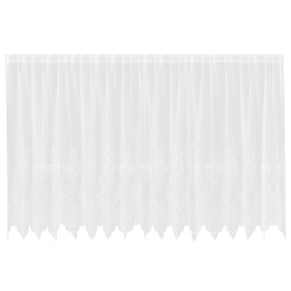 Curtains with Curtains White 400x180cm Polyester