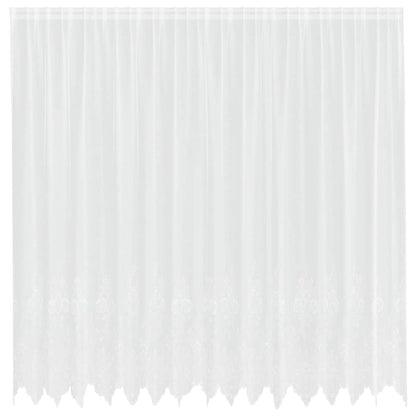 Curtains with Curtains White 400x245cm Polyester