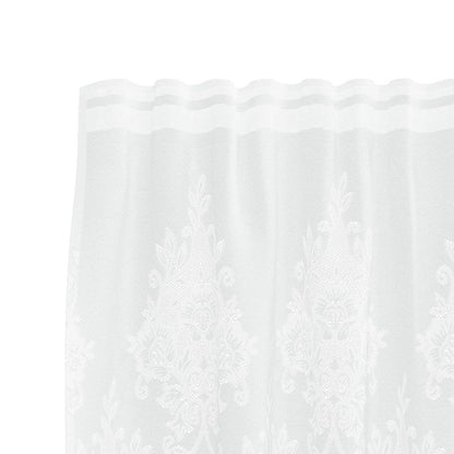 Curtains with Curtains White 600x280cm Polyester