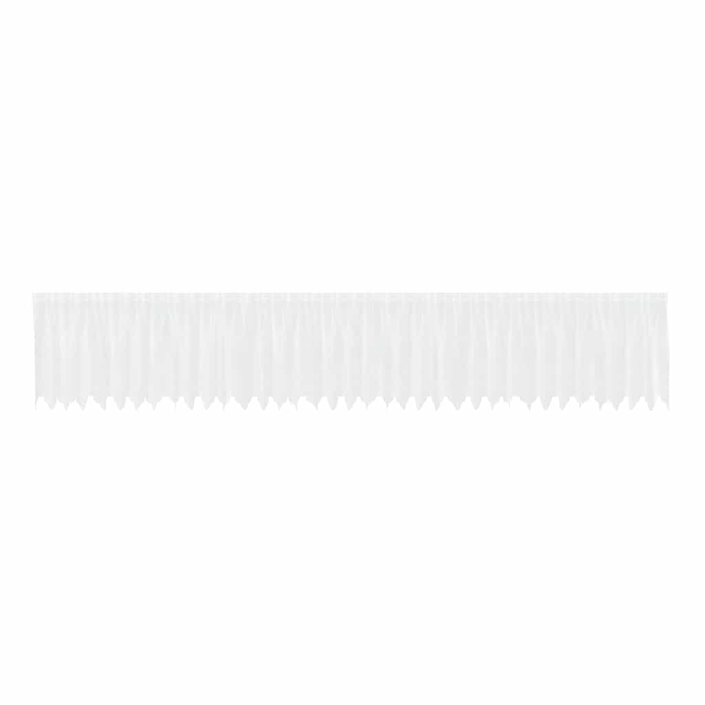 Curtains with Curtains White 900x120cm Polyester