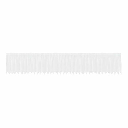 Curtains with Curtains White 900x120cm Polyester