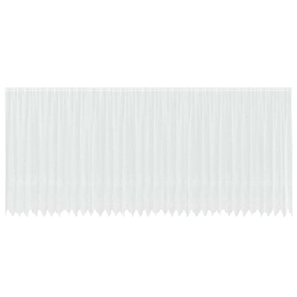 Curtains with Curtains White 900x245cm Polyester