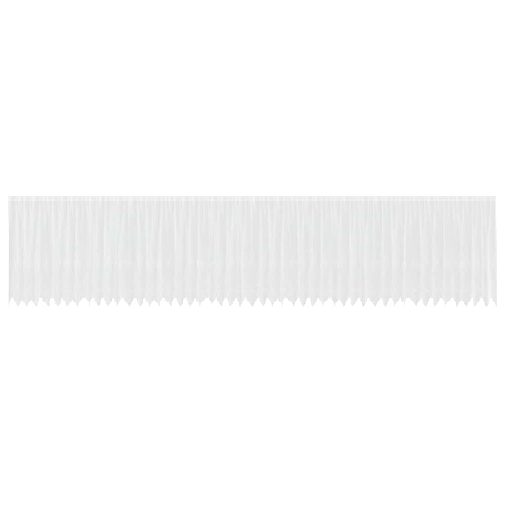 Curtains with Curtains White 1200x180cm Polyester