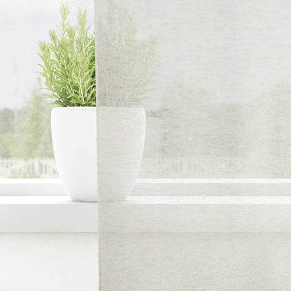 Curtains with Curtains 2 pcs Cream 140x260cm Polyester