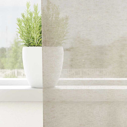 Curtains with Curtains 2 pcs Sand 140x140cm Polyester