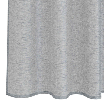 Curtains with Curtains 2 pcs Dark grey 140x245cm Polyester