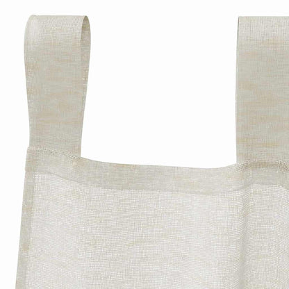 Curtains with Curtains 2 pcs Cream 140x140cm Polyester