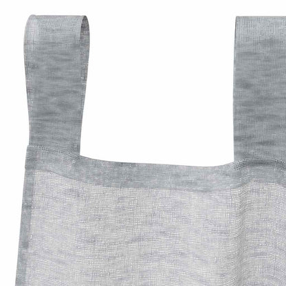 Curtains with Curtains 2 pcs Dark grey 140x245cm Polyester