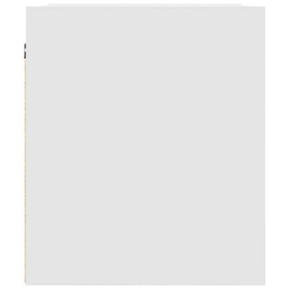 Wall-mounted Bedside Cabinet White 38x34x40 cm