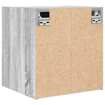 Wall-mounted Bedside Cabinet Grey Sonoma 38x34x40 cm