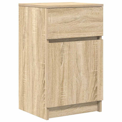 Bedside Cabinets 2 pcs Sonoma Oak 39x35x65 cm Engineered Wood