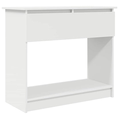 Console Table with Drawers White 85.5x38.5x74.5 cm