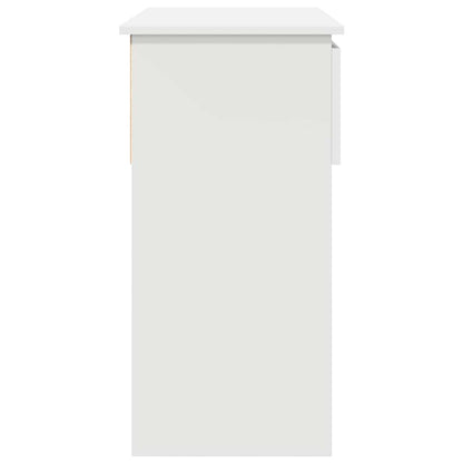 Console Table with Drawers White 85.5x38.5x74.5 cm