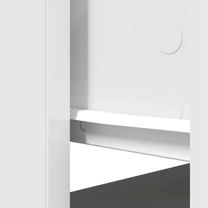 Console Table with Drawers White 85.5x38.5x74.5 cm