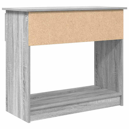 Console Table with Drawers Grey Sonoma 85.5x38.5x74.5 cm