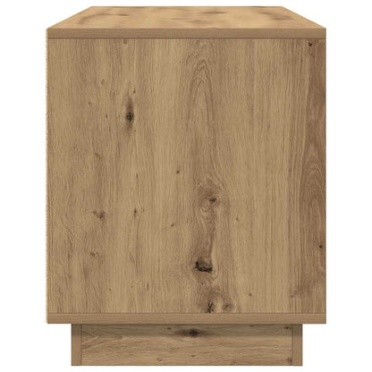 TV Cabinet with LED Lights Artisan Oak 100x41x50 cm