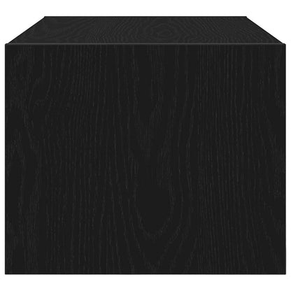 TV Cabinets 2 pcs Black Oak 60x31x25.5 cm Engineered Wood