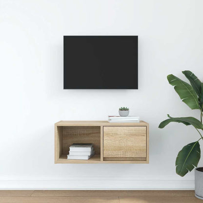 TV Cabinet Sonoma Oak 60x31x25.5 cm Engineered Wood
