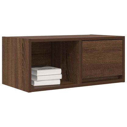 TV Cabinets 2 pcs Brown Oak 60x31x25.5 cm Engineered Wood