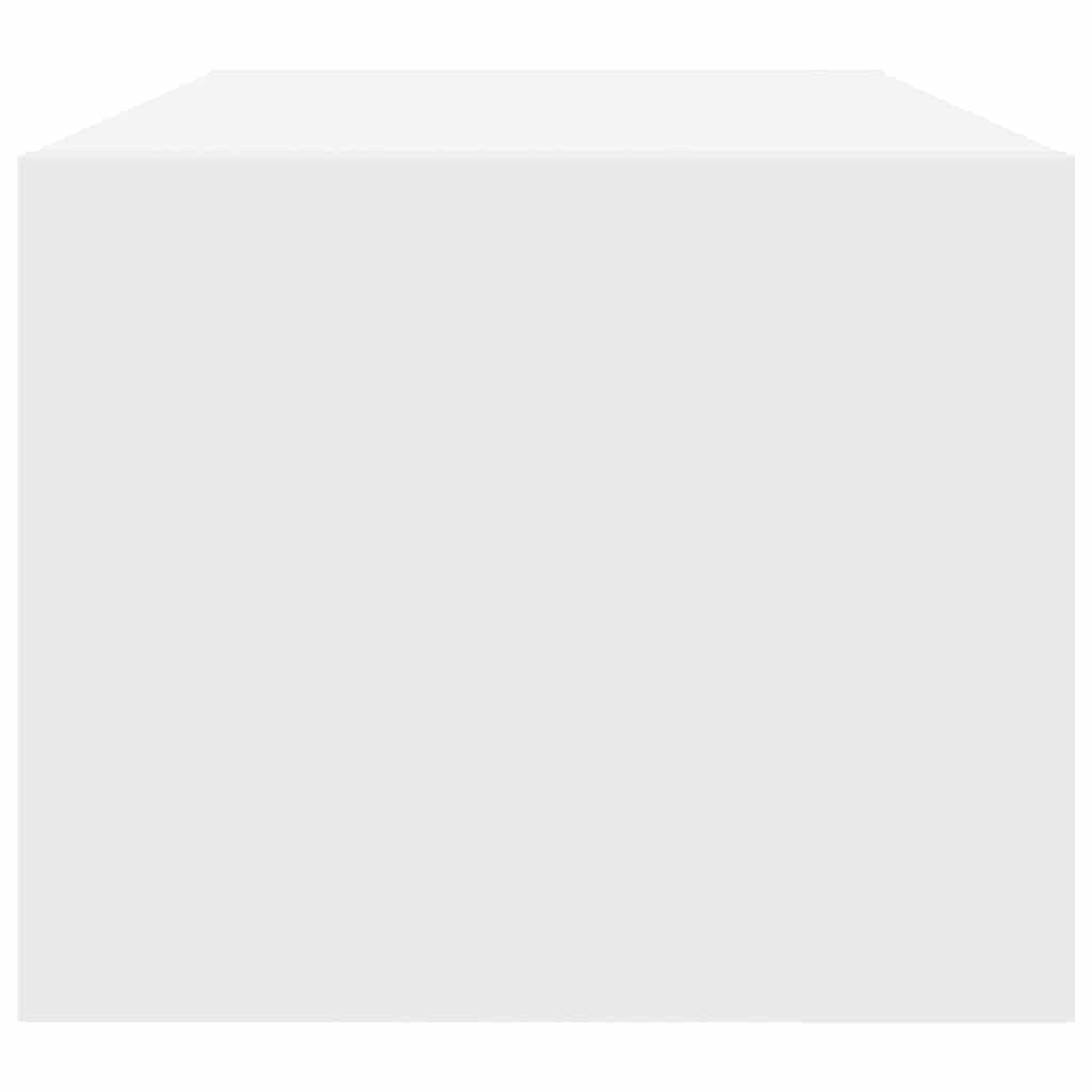TV Cabinet White 80x31x25.5 cm Engineered Wood