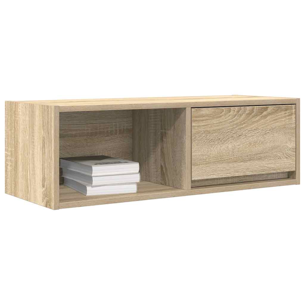 TV Cabinets 2 pcs Sonoma Oak 80x31x25.5 cm Engineered Wood