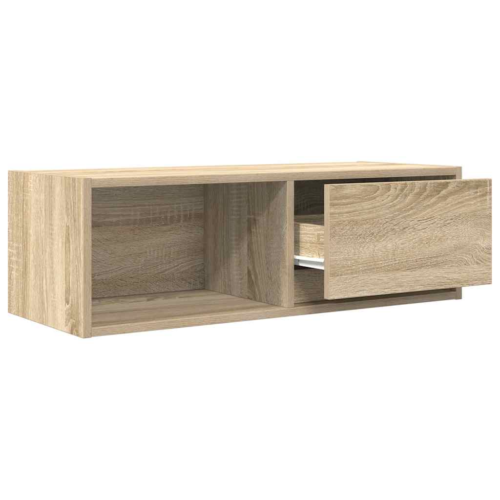 TV Cabinets 2 pcs Sonoma Oak 80x31x25.5 cm Engineered Wood