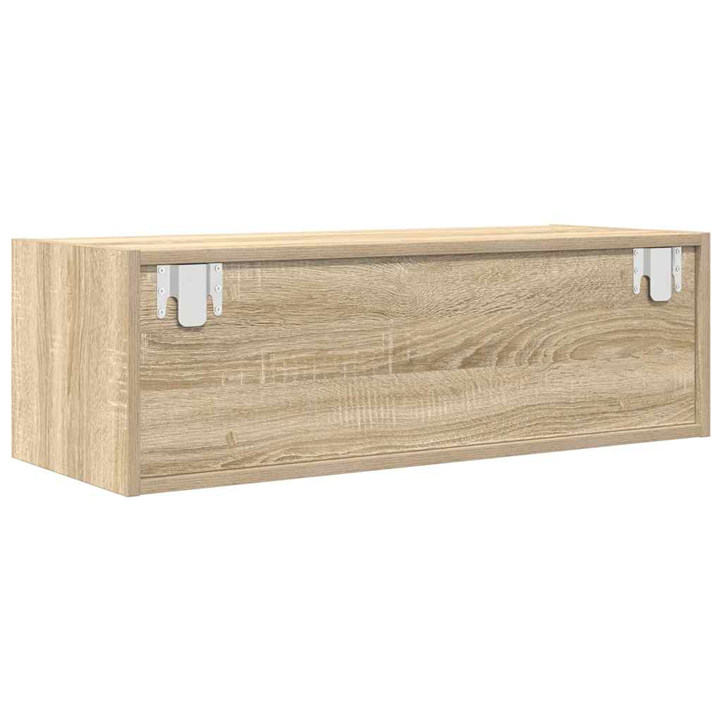 TV Cabinets 2 pcs Sonoma Oak 80x31x25.5 cm Engineered Wood