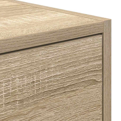 TV Cabinets 2 pcs Sonoma Oak 100x31x25.5 cm Engineered Wood